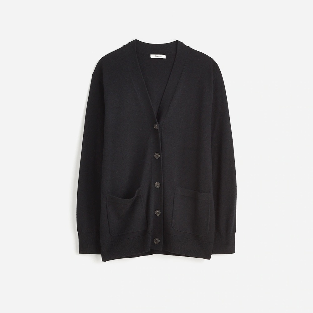 Madewell Merino Wool Boyfriend Cardigan